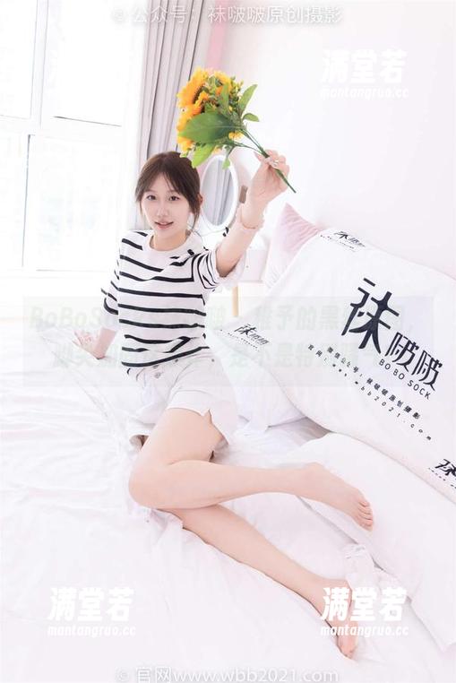 BoBoSocks袜啵啵 - 稚予的黑丝原图，脚尖加固这操作，是不是特别骚气？