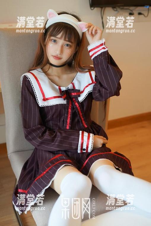 GIRLT果团网 - 周妍希黑主题写真集，黑暗中总有些惊喜等着你。