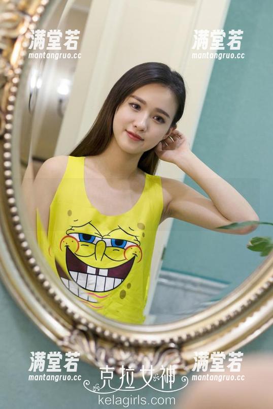 KelaGirls克拉女神 - 婧然的红裙最新上架，谁说红不可以是俏皮的呢？