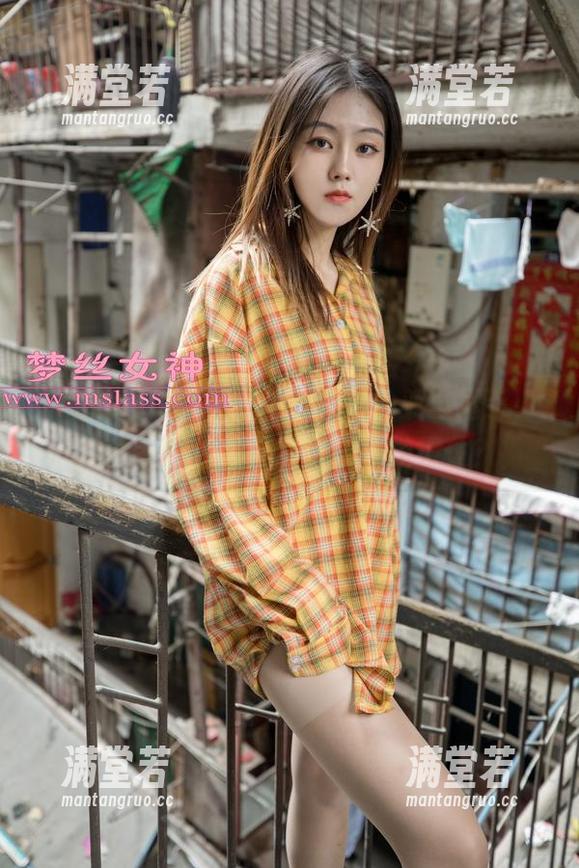 MSLASS梦丝女神 - 灵唯的双马尾杀，美图一波接一波，谁能抵挡得住？