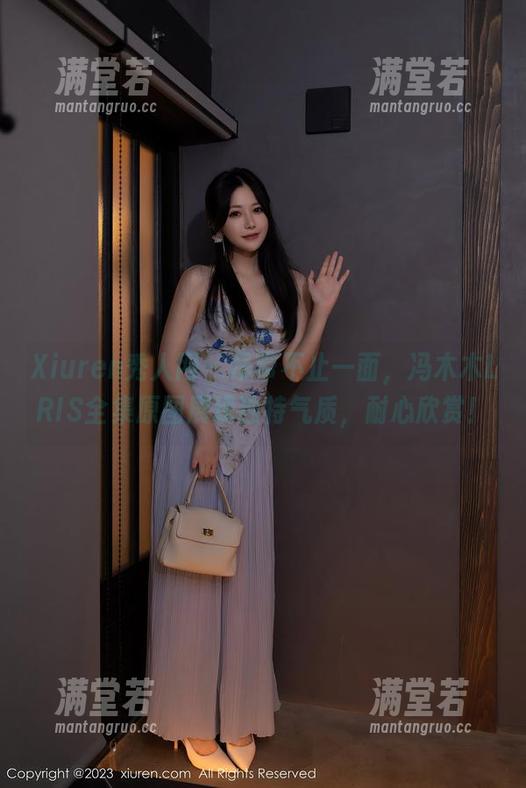 Xiuren秀人网 - 吊带不止一面，冯木木LRIS全集原图展现独特气质，耐心欣赏！