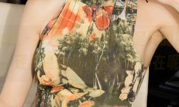 克拉女神 – 原图里的舒彤，腿间的裤里丝，硬要说那是什么样的存在呢