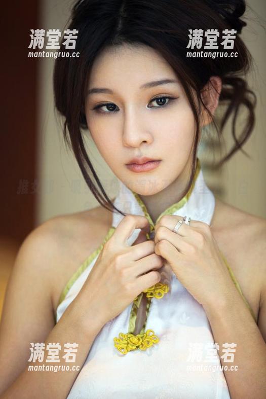 推女郎-谭冰 推女郎 - 吸引眼球的谭冰不需要圣光,白色合集只靠真实。