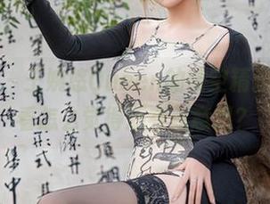 星颜社 – 王婉悠Queen的镂空精选：怎么看怎么觉得还有点意思？