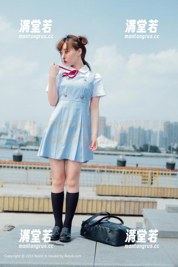 波萝社 - 柳侑绮Sevenbaby的写真集更新：谁说御姐不能有点可爱呢？