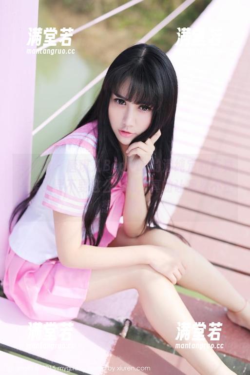 美媛馆-唐琪儿Beauty 美媛馆 - 唐琪儿Beauty的清纯定制写真,唉,要不要这么违和,真的让我忍不住想点赞。